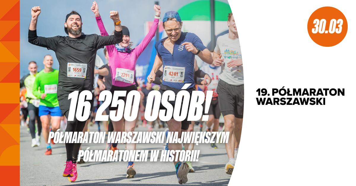 Limit miejsc na Półmaraton wyczerpany – prowadzisz zbiórkę? To ostatni dzwonek!